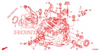 SCATOLA INGRANAGGIO P.S.  per Honda CIVIC 1.8 S 5 Porte 6 velocità manuale 2012