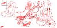 SEDILE ANTERIORE/CINTURE DI SICUREZZA (D.) (LH) per Honda CIVIC 1.8 S 5 Porte 6 velocità manuale 2012