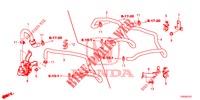 TUBO ACQUA/CONDOTTO RISCALDATORE (1.8L) (LH) per Honda CIVIC 1.8 S 5 Porte 6 velocità manuale 2012