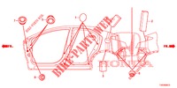 ANELLO DI TENUTA (LATERAL) per Honda CIVIC 1.8 S 5 Porte 5 velocità automatico 2012