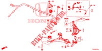 GIUNTO ANTERIORE  per Honda CIVIC 1.8 S 5 Porte 5 velocità automatico 2012