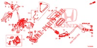 LEVA SELEZIONE (LH) per Honda CIVIC 1.8 S 5 Porte 5 velocità automatico 2012