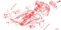 STOINO PAVIMENTO/ISOLATORE  per Honda CIVIC 1.8 S 5 Porte 5 velocità automatico 2012