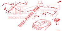 ANTENNA/ALTOPARLANTE (LH) per Honda CIVIC 1.8 EXECUTIVE 5 Porte 5 velocità automatico 2012