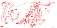 ARIA CONDIZIONATA (FLEXIBLES/TUYAUX) (LH) per Honda CIVIC 1.8 EXECUTIVE 5 Porte 5 velocità automatico 2012