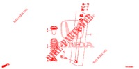 ASSORBITORE SCOSSE POST.  per Honda CIVIC 1.8 EXECUTIVE 5 Porte 5 velocità automatico 2012