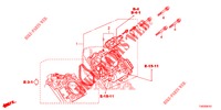 CORPO VALVOLA IMMISSIONE (1.8L) per Honda CIVIC 1.8 EXECUTIVE 5 Porte 5 velocità automatico 2012