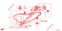 FANALE  per Honda CIVIC 1.8 EXECUTIVE 5 Porte 5 velocità automatico 2012