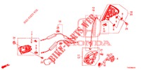 SERRATURE PORTIERE POST./MANIGLIA ESTERNA  per Honda CIVIC 1.8 EXECUTIVE 5 Porte 5 velocità automatico 2012