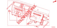 UNITA' AUDIO  per Honda CIVIC 1.8 EXECUTIVE 5 Porte 5 velocità automatico 2012