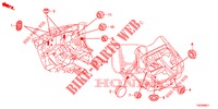 ANELLO DI TENUTA (ARRIERE) per Honda CIVIC DIESEL 2.2 EXCLUSIVE 5 Porte 6 velocità manuale 2012