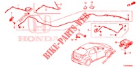ANTENNA/ALTOPARLANTE (LH) per Honda CIVIC DIESEL 2.2 EXCLUSIVE 5 Porte 6 velocità manuale 2012
