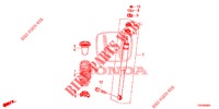 ASSORBITORE SCOSSE POST.  per Honda CIVIC DIESEL 2.2 EXCLUSIVE 5 Porte 6 velocità manuale 2012