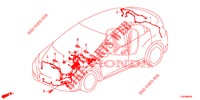 BARDATURA FILO (1) (LH) per Honda CIVIC DIESEL 2.2 EXCLUSIVE 5 Porte 6 velocità manuale 2012
