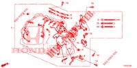 BARDATURA FILO (DIESEL) (2.2L) per Honda CIVIC DIESEL 2.2 EXCLUSIVE 5 Porte 6 velocità manuale 2012