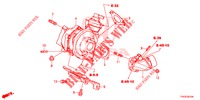 CARICATORE TURBO (DIESEL) (2.2L) per Honda CIVIC DIESEL 2.2 EXCLUSIVE 5 Porte 6 velocità manuale 2012