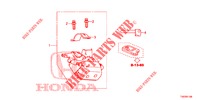 COMPONENTI CILINDRO CHIAVE (INTELLIGENT) per Honda CIVIC DIESEL 2.2 EXCLUSIVE 5 Porte 6 velocità manuale 2012
