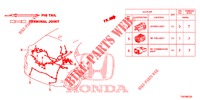 CONNETTORE ELETTRICO (ARRIERE) per Honda CIVIC DIESEL 2.2 EXCLUSIVE 5 Porte 6 velocità manuale 2012