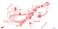 FANALE (HID) per Honda CIVIC DIESEL 2.2 EXCLUSIVE 5 Porte 6 velocità manuale 2012