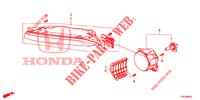 FENDINEBBIA / FARI DIURNI per Honda CIVIC DIESEL 2.2 EXCLUSIVE 5 Porte 6 velocità manuale 2012