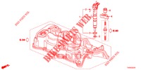 INIETTORE COMBUSTIBILE (DIESEL) (2.2L) per Honda CIVIC DIESEL 2.2 EXCLUSIVE 5 Porte 6 velocità manuale 2012