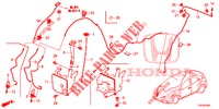 LAVATORE PARAVENTO ANT. (2D)  per Honda CIVIC DIESEL 2.2 EXCLUSIVE 5 Porte 6 velocità manuale 2012