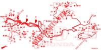 LINEE FRENO (DIESEL) (LH) per Honda CIVIC DIESEL 2.2 EXCLUSIVE 5 Porte 6 velocità manuale 2012