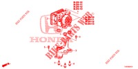 MODULATORE VSA(RH)('00 )  per Honda CIVIC DIESEL 2.2 EXCLUSIVE 5 Porte 6 velocità manuale 2012
