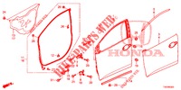 PANNELLI PORTIERE ANT.(2D)  per Honda CIVIC DIESEL 2.2 EXCLUSIVE 5 Porte 6 velocità manuale 2012