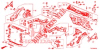 PARATIA ANTERIORE/CRUSCOTTO  per Honda CIVIC DIESEL 2.2 EXCLUSIVE 5 Porte 6 velocità manuale 2012