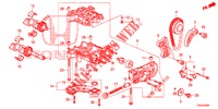 POMPA OLIO (DIESEL) (2.2L) per Honda CIVIC DIESEL 2.2 EXCLUSIVE 5 Porte 6 velocità manuale 2012