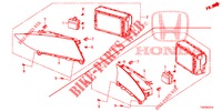 SCHERMO CENTRO  per Honda CIVIC DIESEL 2.2 EXCLUSIVE 5 Porte 6 velocità manuale 2012
