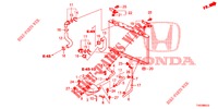 TUBO RADIATORE/SERBATOIO DI RISERVA (DIESEL) (2.2L) per Honda CIVIC DIESEL 2.2 EXCLUSIVE 5 Porte 6 velocità manuale 2012