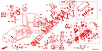 UNITA DI CONTROLLO (COMPARTIMENT MOTEUR) (1) (DIESEL) (2.2L) per Honda CIVIC DIESEL 2.2 EXCLUSIVE 5 Porte 6 velocità manuale 2012