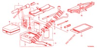 UTENSILI/CRICCO  per Honda CIVIC DIESEL 2.2 EXCLUSIVE 5 Porte 6 velocità manuale 2012