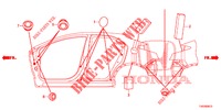 ANELLO DI TENUTA (LATERAL) per Honda CIVIC DIESEL 2.2 S 5 Porte 6 velocità manuale 2012