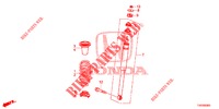 ASSORBITORE SCOSSE POST.  per Honda CIVIC DIESEL 2.2 S 5 Porte 6 velocità manuale 2012