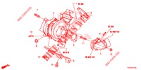 CARICATORE TURBO (DIESEL) (2.2L) per Honda CIVIC DIESEL 2.2 S 5 Porte 6 velocità manuale 2012