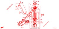 CONDOTTO COMBUSTIBILE/SCOLO COMBUSTIBILE (DIESEL) per Honda CIVIC DIESEL 2.2 S 5 Porte 6 velocità manuale 2012