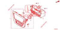 CONTROLLO RISCALDATORE (LH) per Honda CIVIC DIESEL 2.2 S 5 Porte 6 velocità manuale 2012
