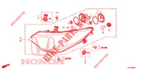 FANALE  per Honda CIVIC DIESEL 2.2 S 5 Porte 6 velocità manuale 2012