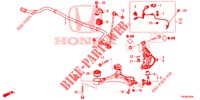 GIUNTO ANTERIORE  per Honda CIVIC DIESEL 2.2 S 5 Porte 6 velocità manuale 2012