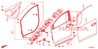 PANNELLI PORTIERE ANT.(2D)  per Honda CIVIC DIESEL 2.2 S 5 Porte 6 velocità manuale 2012