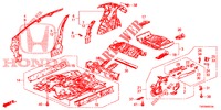 PAVIMENTO/PANNELLI INTERNI  per Honda CIVIC DIESEL 2.2 S 5 Porte 6 velocità manuale 2012