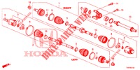 ALBERO AVVIAMENTO ANT./ALBERO MEZZO (DIESEL) (2.2L) per Honda CIVIC DIESEL 2.2 EXECUTIVE 5 Porte 6 velocità manuale 2012