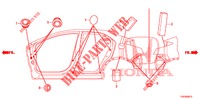 ANELLO DI TENUTA (LATERAL) per Honda CIVIC DIESEL 2.2 EXECUTIVE 5 Porte 6 velocità manuale 2012
