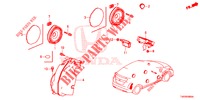 ANTENNA/ALTOPARLANTE  per Honda CIVIC DIESEL 2.2 EXECUTIVE 5 Porte 6 velocità manuale 2012