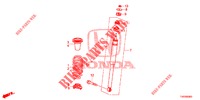 ASSORBITORE SCOSSE POST.  per Honda CIVIC DIESEL 2.2 EXECUTIVE 5 Porte 6 velocità manuale 2012