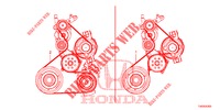 CINTURA ALTERNATORE(DIESEL) (2.2L) per Honda CIVIC DIESEL 2.2 EXECUTIVE 5 Porte 6 velocità manuale 2012