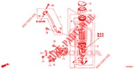 CONDOTTO COMBUSTIBILE/SCOLO COMBUSTIBILE (DIESEL) per Honda CIVIC DIESEL 2.2 EXECUTIVE 5 Porte 6 velocità manuale 2012